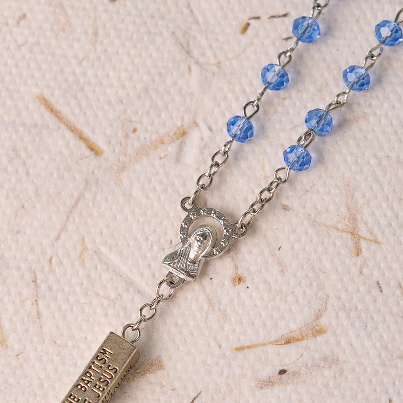 Christianartworkshop Der Mysterien-Rosenkranz, graviert, Mystery Bar - image 12