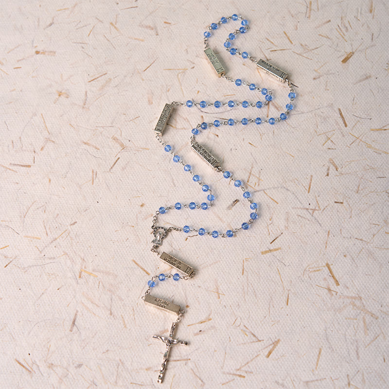 Christianartworkshop Der Mysterien-Rosenkranz, graviert, Mystery Bar - image 13