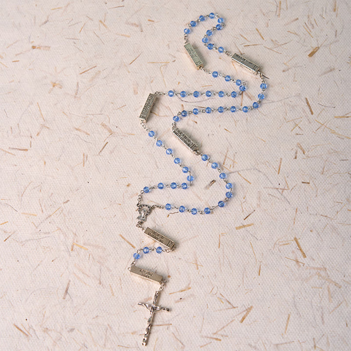 Christianartworkshop Der Mysterien-Rosenkranz, graviert, Mystery Bar - image 14