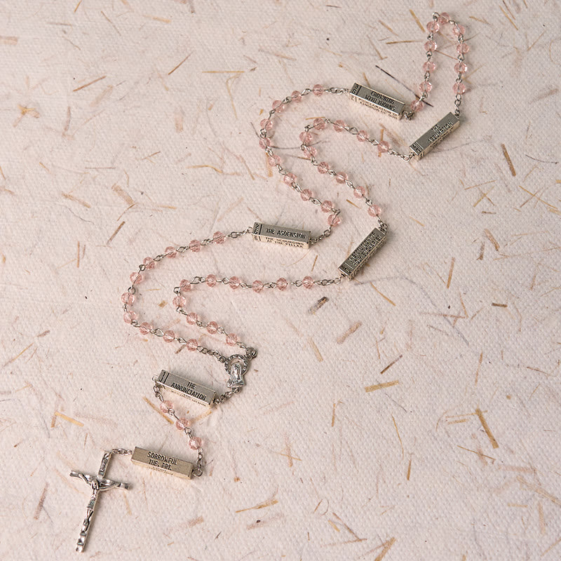 Christianartworkshop Der Mysterien-Rosenkranz, graviert, Mystery Bar - image 6