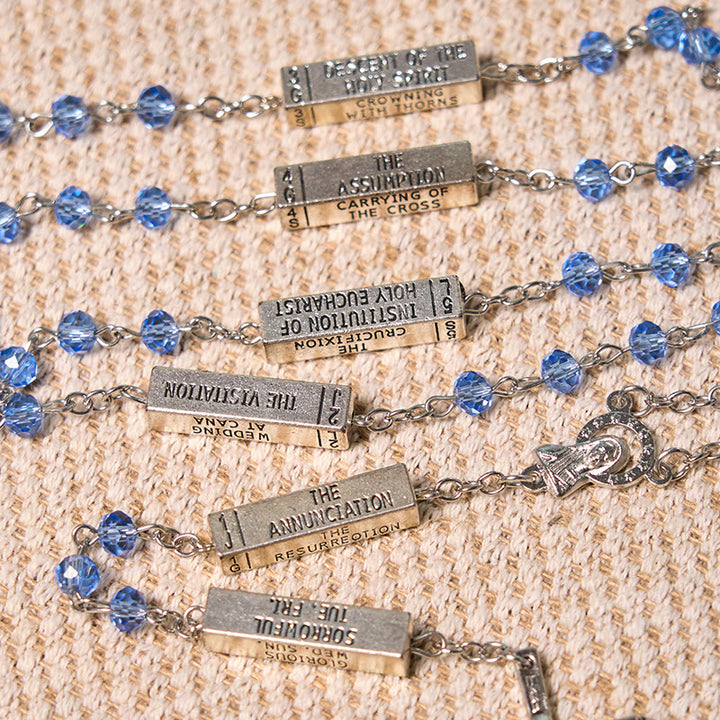 Christianartworkshop Der Mysterien-Rosenkranz, graviert, Mystery Bar - image 4