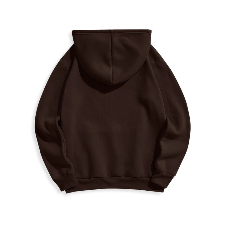 Christianartworkshop Zitat-Stil „Faith Over Fear“ – Kapuzenpullover aus Polyester mit Lammfellfutter - image 21