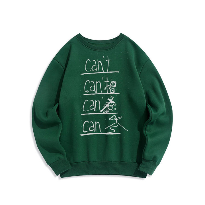 Christianartworkshop Zitat-Stil Erlösung durch Jesus Opfer Fleece gefüttert Polyester Sweatshirt - Grün - 2XL - image 14