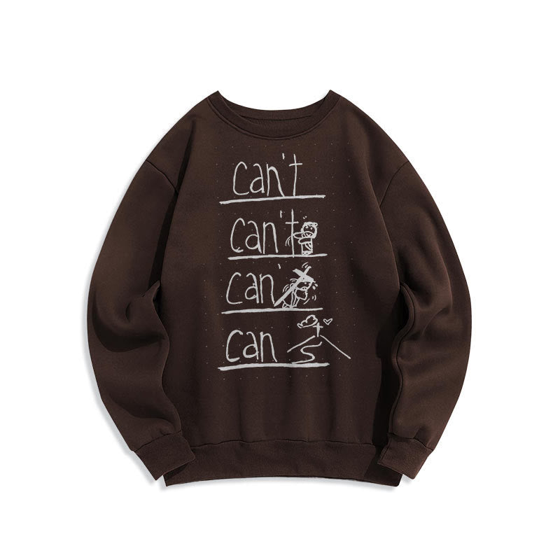 Christianartworkshop Zitat-Sweatshirt „Erlösung durch Jesu Opfer“ aus gefüttertem Polyester - Braun - 2XL - image 11