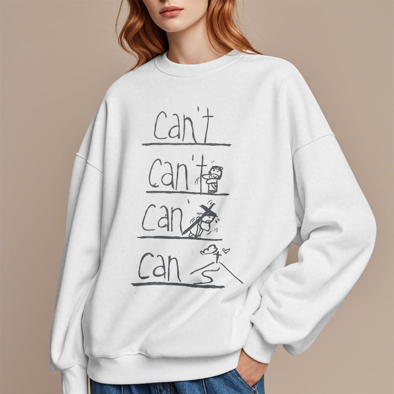 Christianartworkshop Zitat-Stil Erlösung durch Jesus Opfer Fleece gefüttert Polyester Sweatshirt