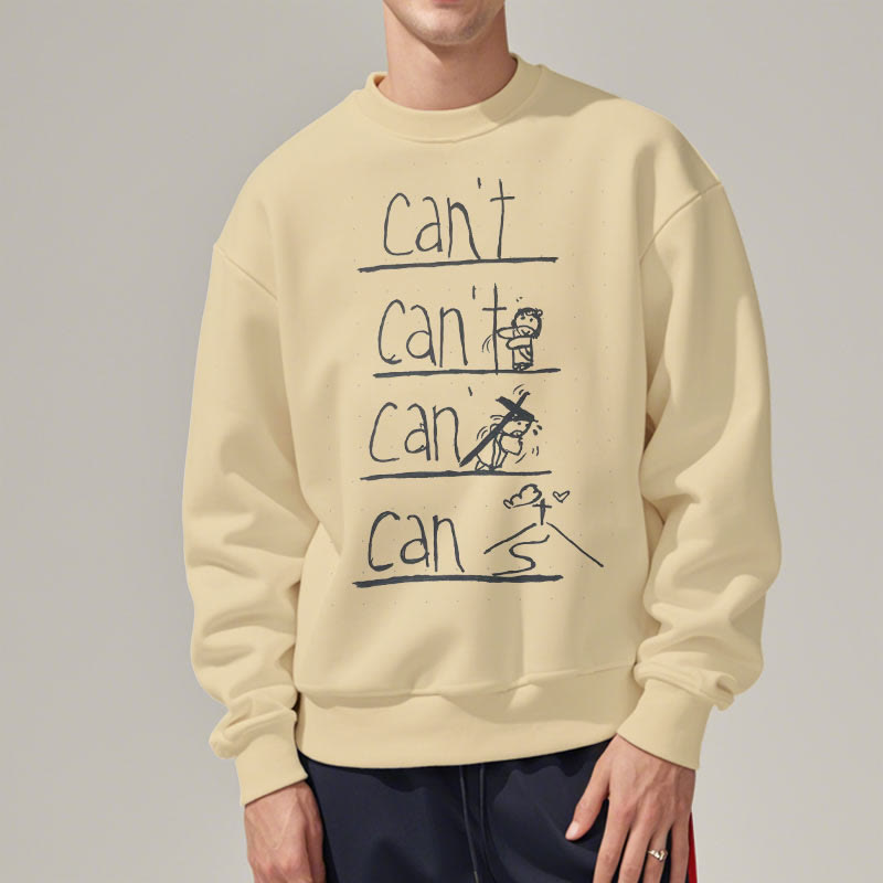 Christianartworkshop Zitat-Stil Erlösung durch Jesus Opfer Fleece gefüttert Polyester Sweatshirt