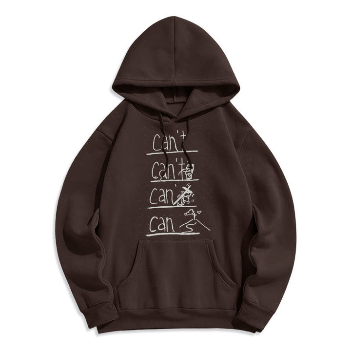 Christianartworkshop Hoodie mit Zitat zum Thema „Erlösung durch Jesu Opfer“, gefüttert mit Polyester - Braun - 2XL - image 9