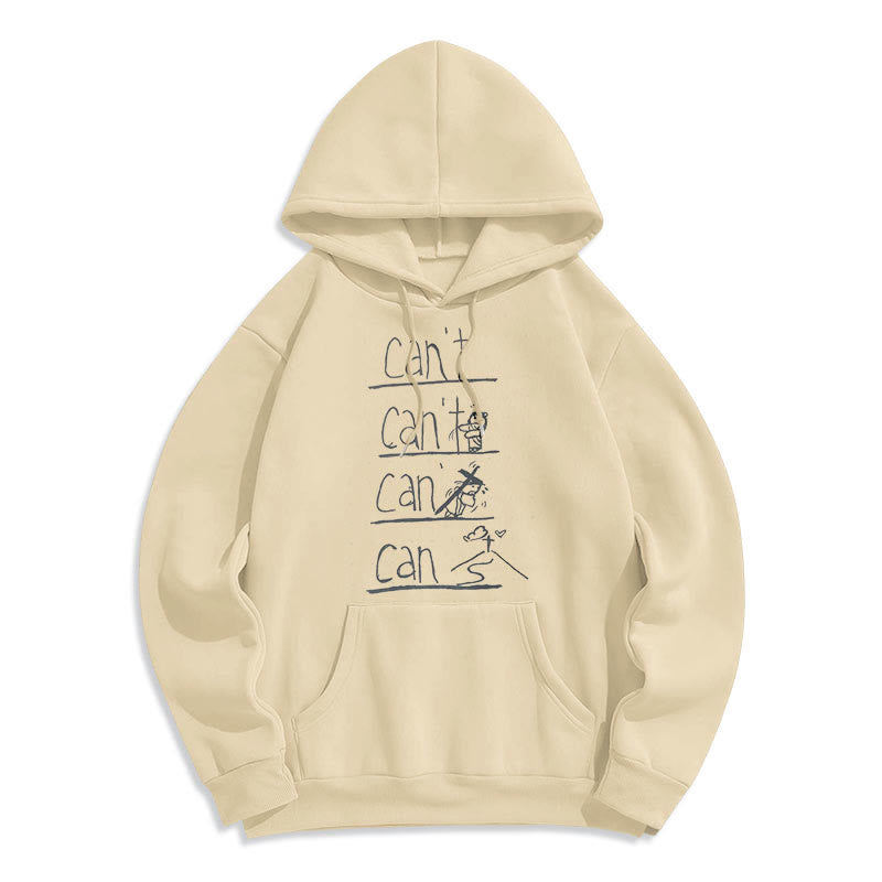 Christianartworkshop Hoodie mit Zitat zum Thema „Erlösung durch Jesu Opfer“, gefüttert mit Polyester - Beige - 2XL - image 0