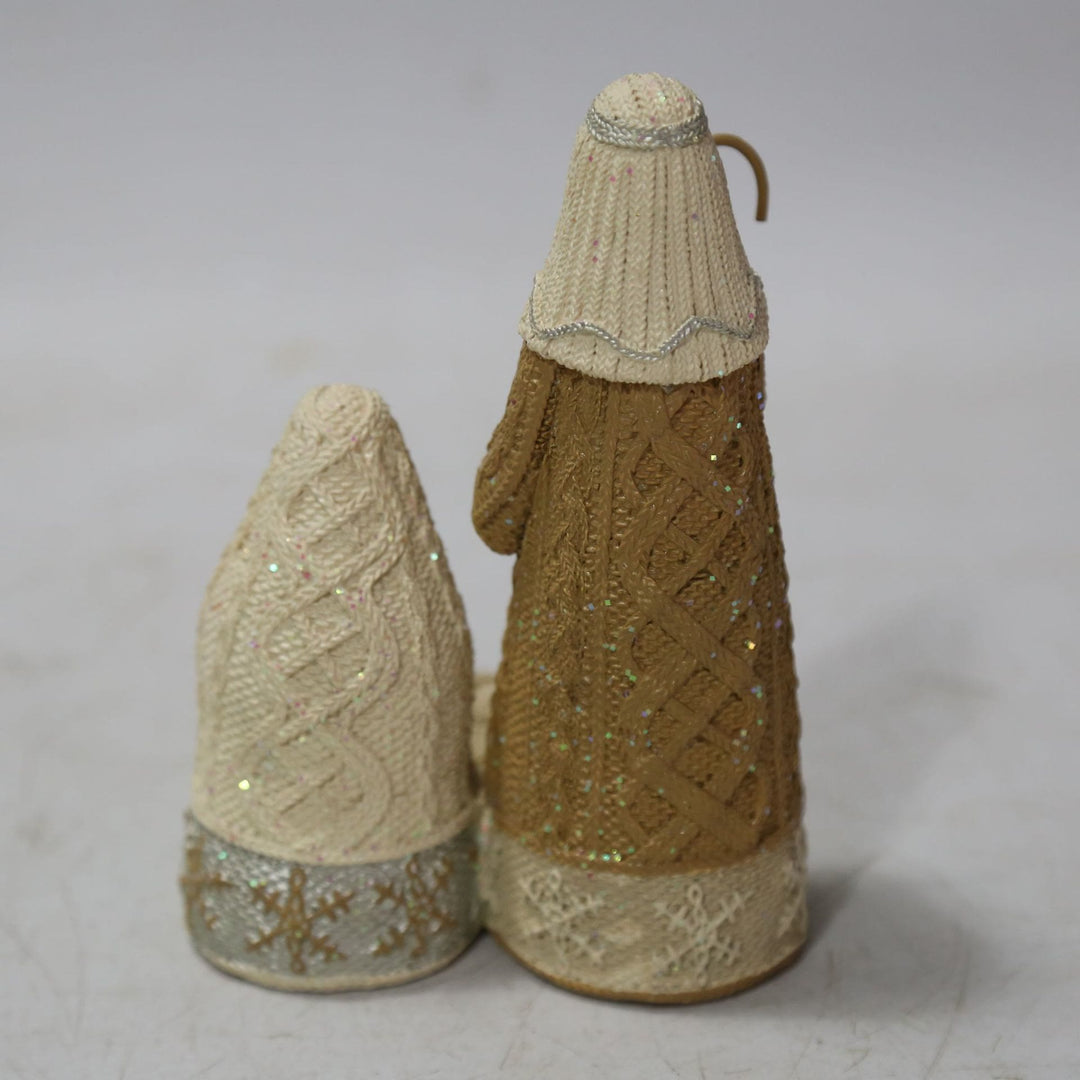 Christianartworkshop Figur der Heiligen Familie im klassischen Stil aus Kunstharz mit Strickeffekt, Schreibtischdekoration, Ornament - image 4