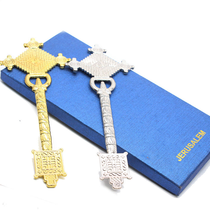 Christianartworkshop Klassischer Stil Jerusalem Splendor Majesty Segen Handkreuz