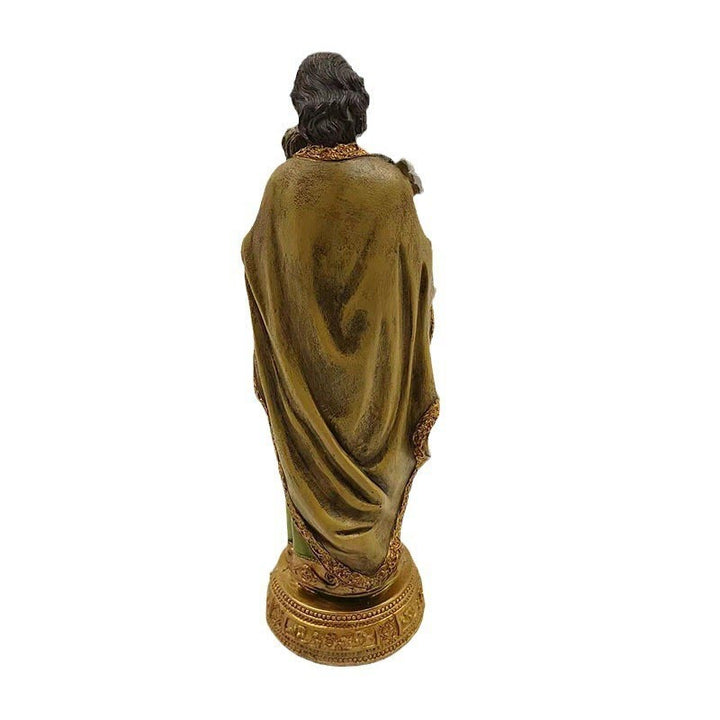 Christianartworkshop Klassischer Stil St. Joseph hält Jesuskind Desktop-Dekorationen Ornament