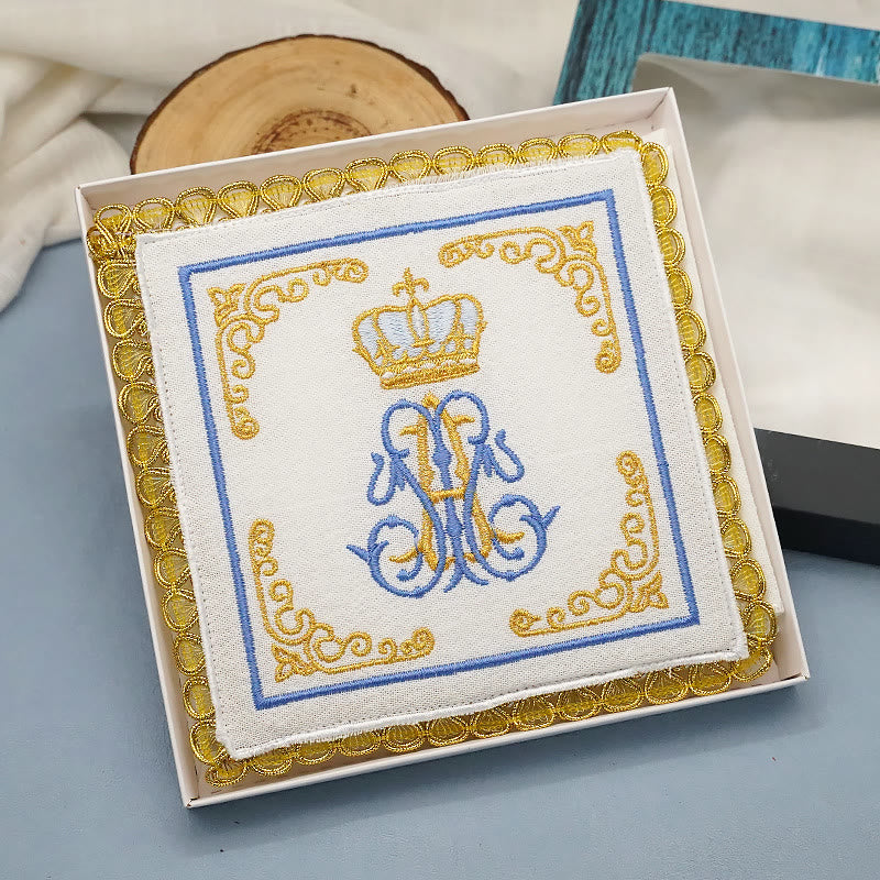 Christianartworkshop Altar-Leinen-Set im klassischen Stil „Göttliche Majestät der Blumen“
