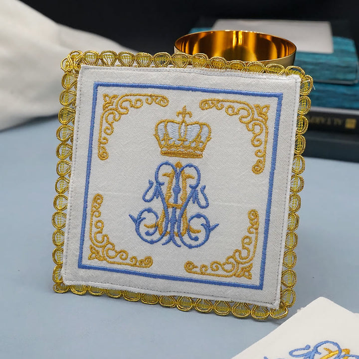 Christianartworkshop Altar-Leinen-Set im klassischen Stil „Göttliche Majestät der Blumen“