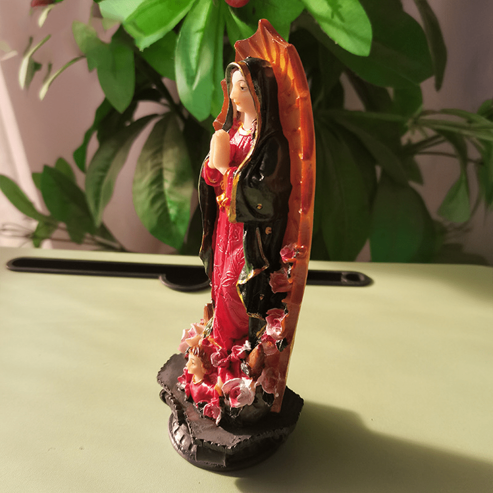 Christianartworkshop Tischdekoration im klassischen Stil, Motiv: Unsere Liebe Frau von Guadalupe