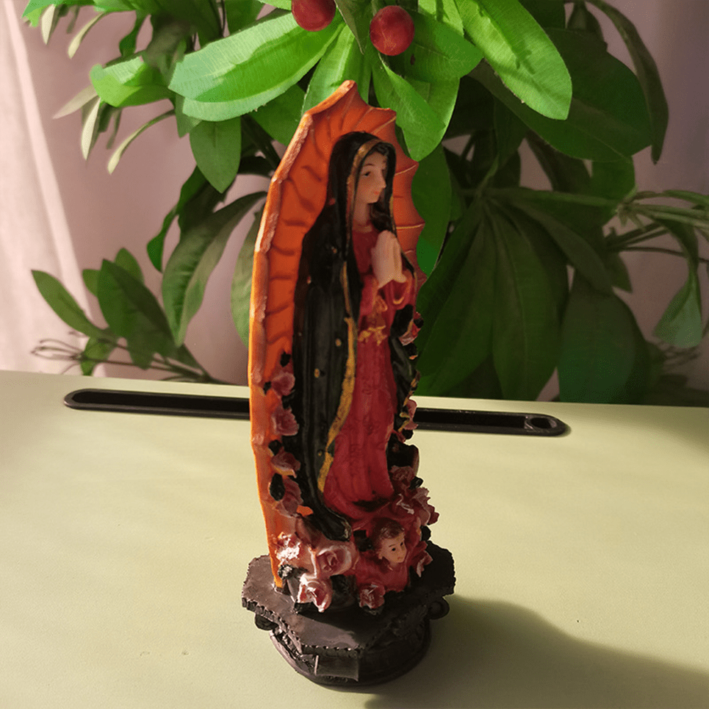 Christianartworkshop Tischdekoration im klassischen Stil, Motiv: Unsere Liebe Frau von Guadalupe