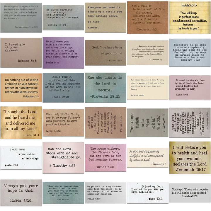 Christianartworkshop Klassische Bibelverse, inspirierende Zitate, Glaube, Dekorationsaufkleber