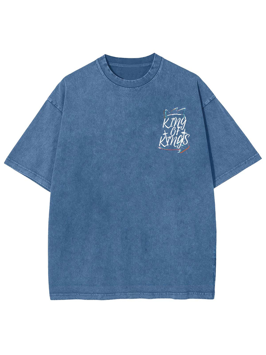 Christianartworkshop – König der Könige – Unisex-T-Shirt mit gewaschenem Design