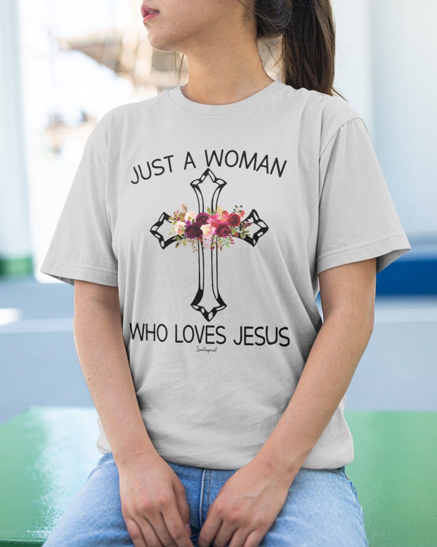 Christianartworkshop Nur eine Frau, die Jesus liebt Klassisches T-Shirt