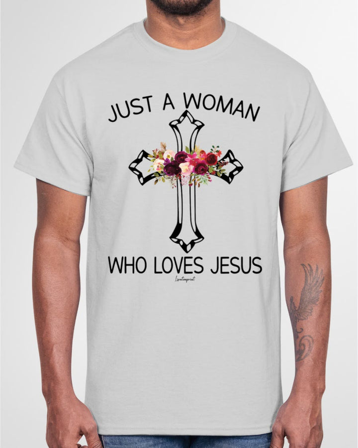 Christianartworkshop Nur eine Frau, die Jesus liebt Klassisches T-Shirt