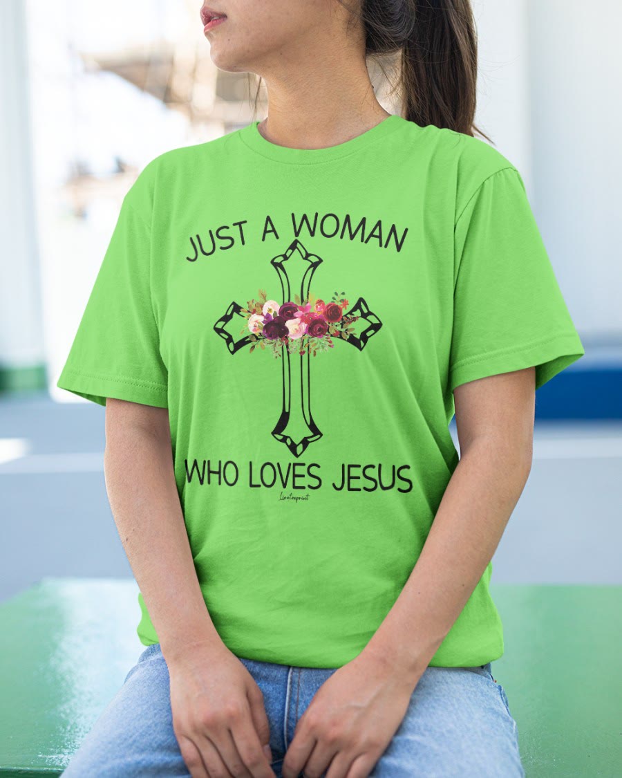 Christianartworkshop Nur eine Frau, die Jesus liebt Klassisches T-Shirt
