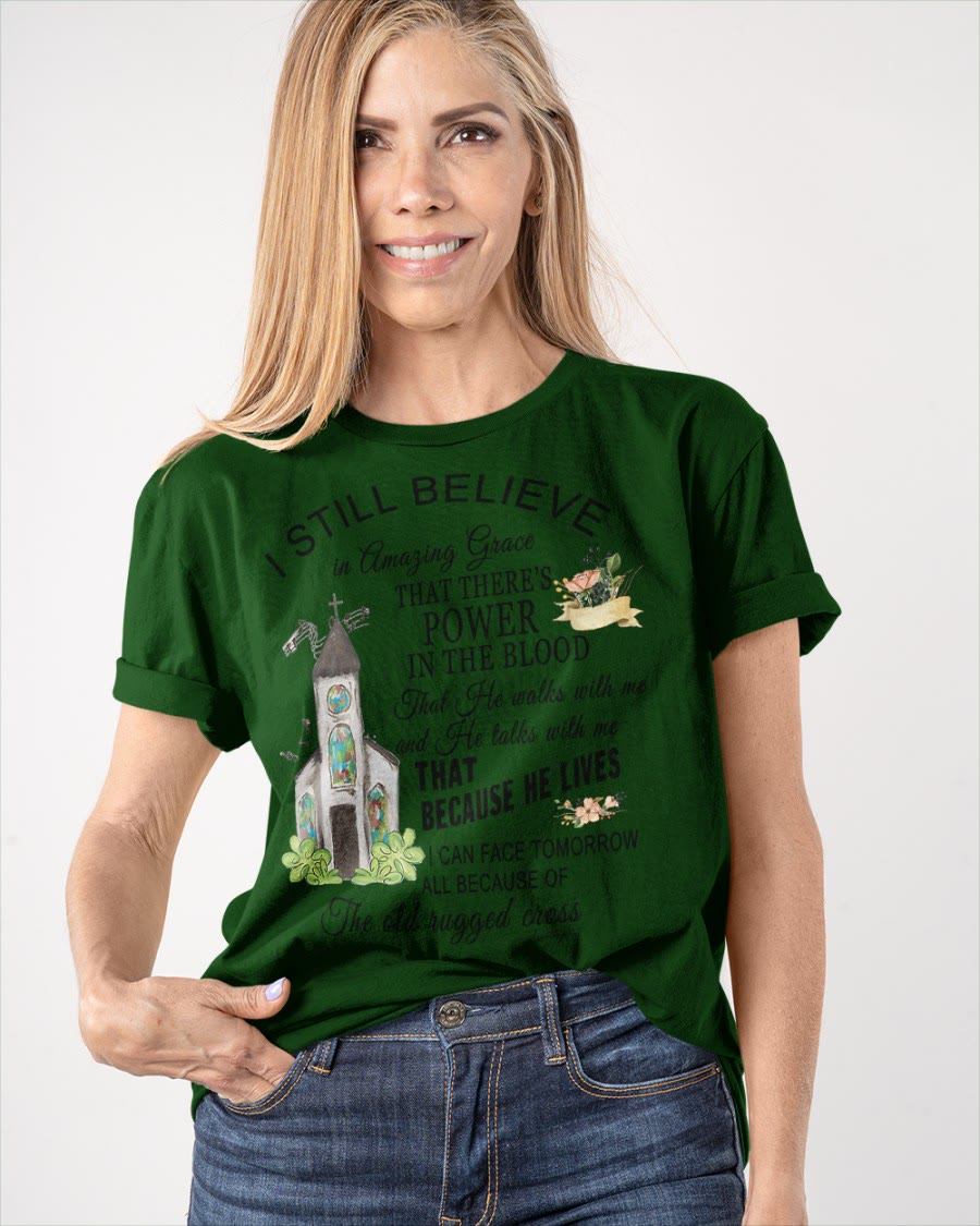 Christianartworkshop Ich glaube immer noch klassisches T-Shirt