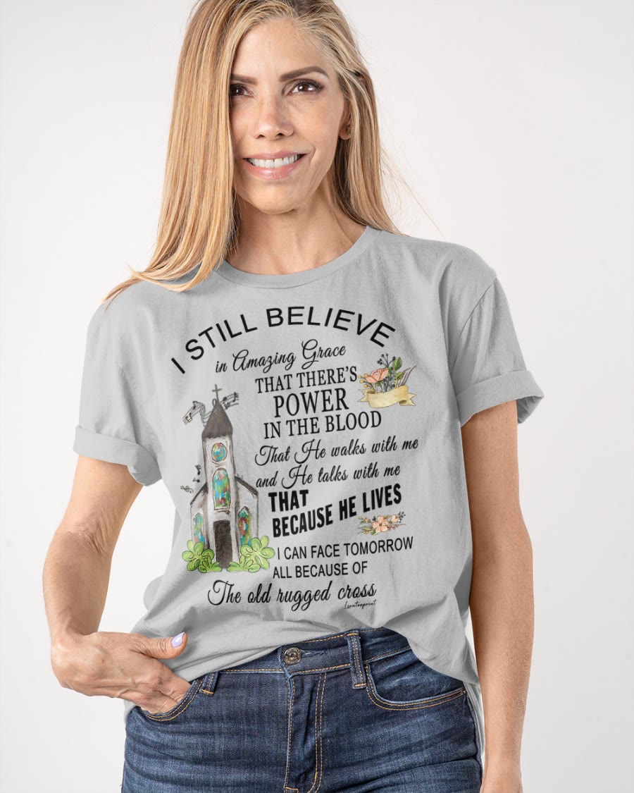 Christianartworkshop Ich glaube immer noch klassisches T-Shirt