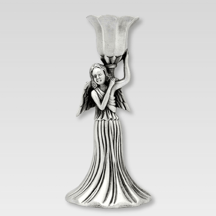 Christianartworkshop Exquisite Kerzenhalter mit Engelmotiven – Himmlische Eleganz für Ihr Zuhause