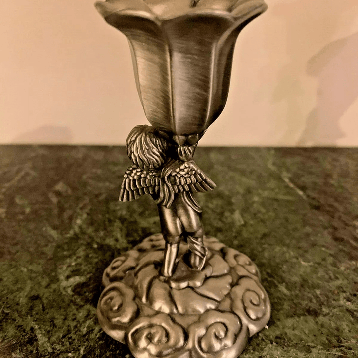 Christianartworkshop Klassische dekorative Kerze der Heiligen Familie – ein Licht des Glaubens und der Hingabe