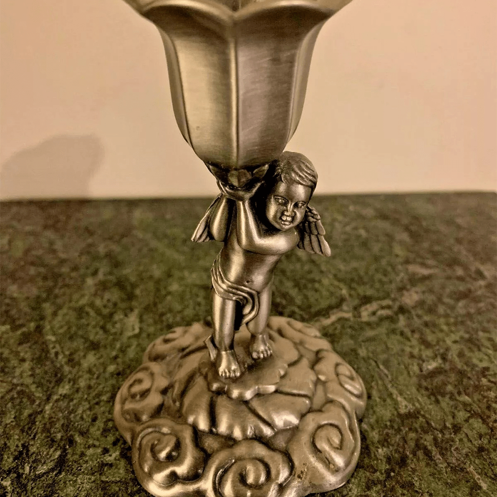 Christianartworkshop Klassische dekorative Kerze der Heiligen Familie – ein Licht des Glaubens und der Hingabe