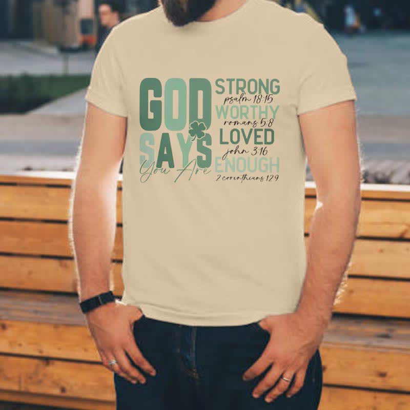 Christianartworkshop Empowerment Clover Tee – Glaubensinspiriertes T-Shirt - image 26
