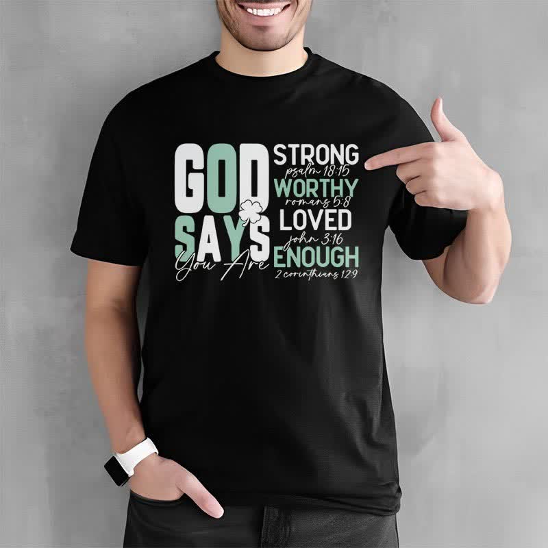 Christianartworkshop Empowerment Clover Tee Glaube-inspiriertes T-Shirt