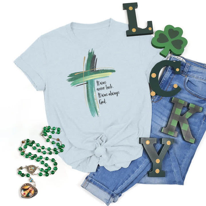 Christianartworkshop Empowerment Clover Glaube-inspiriertes T-Shirt - Blau - 2XL - image 17