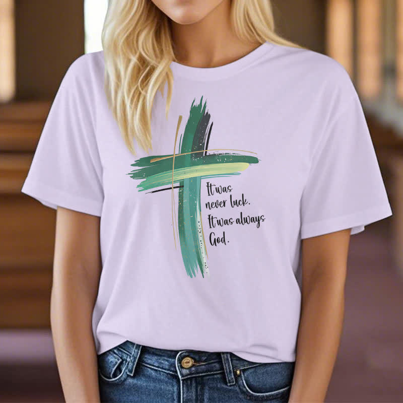 Christianartworkshop Empowerment Clover Glaube-inspiriertes T-Shirt