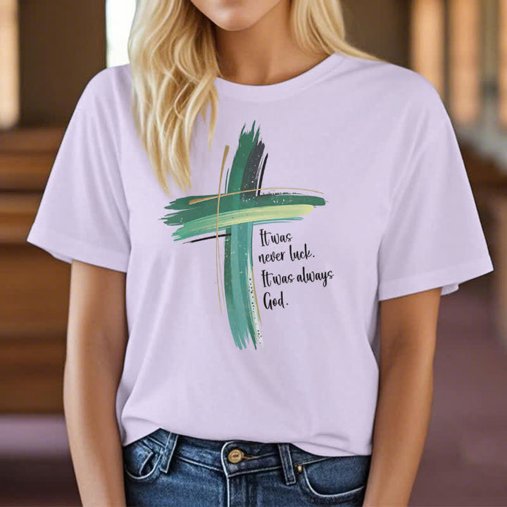 Christianartworkshop Empowerment Clover Glaube-inspiriertes T-Shirt