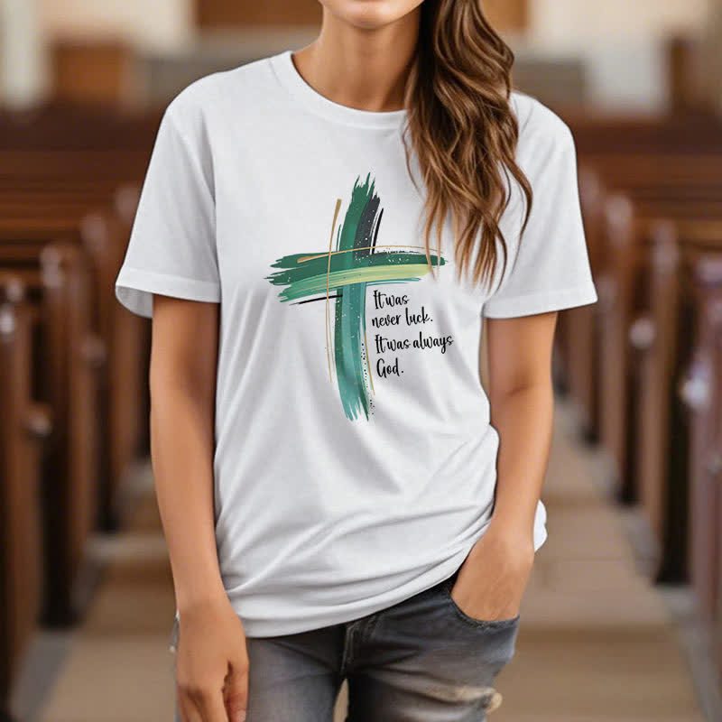 Christianartworkshop Empowerment Clover Glaube-inspiriertes T-Shirt