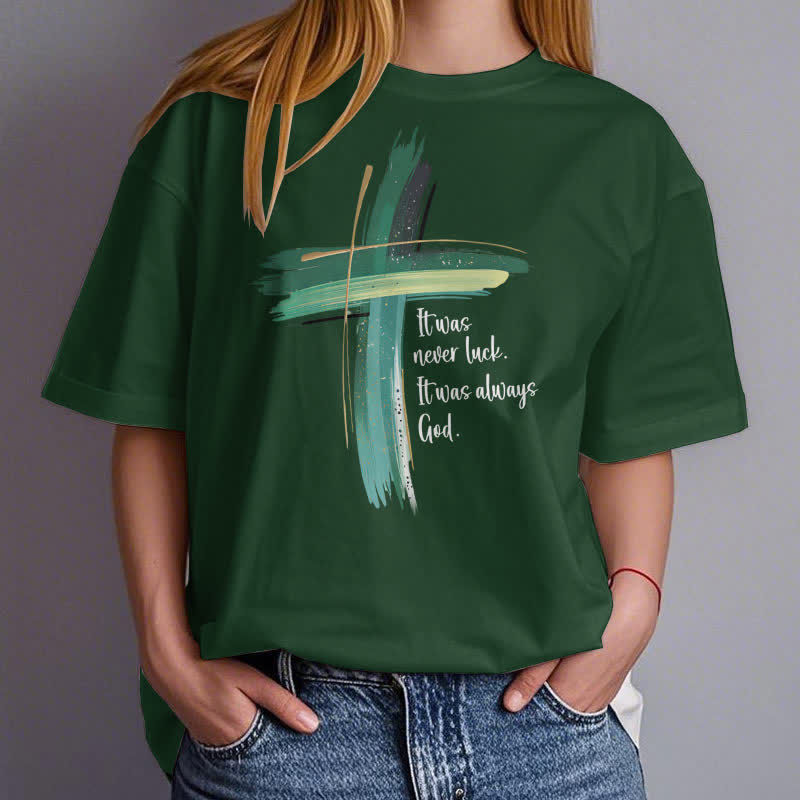 Christianartworkshop Empowerment Clover Glaube-inspiriertes T-Shirt