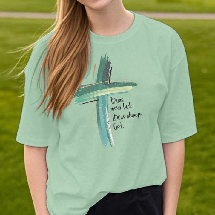 Christianartworkshop Empowerment Clover Glaube-inspiriertes T-Shirt