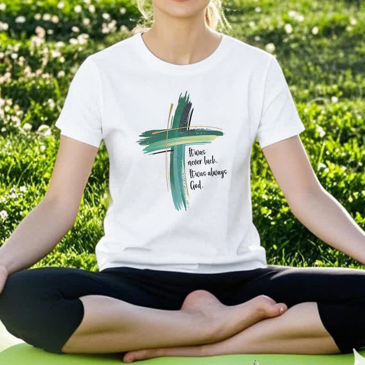 Christianartworkshop Empowerment Clover Glaube-inspiriertes T-Shirt