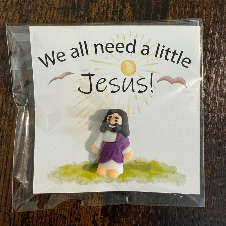 Christianartworkshop 5/10/20/30 Stück „Wir alle brauchen eine kleine Jesus-Figur – ein Hauch göttlicher Präsenz, Vatertagsgeschenk