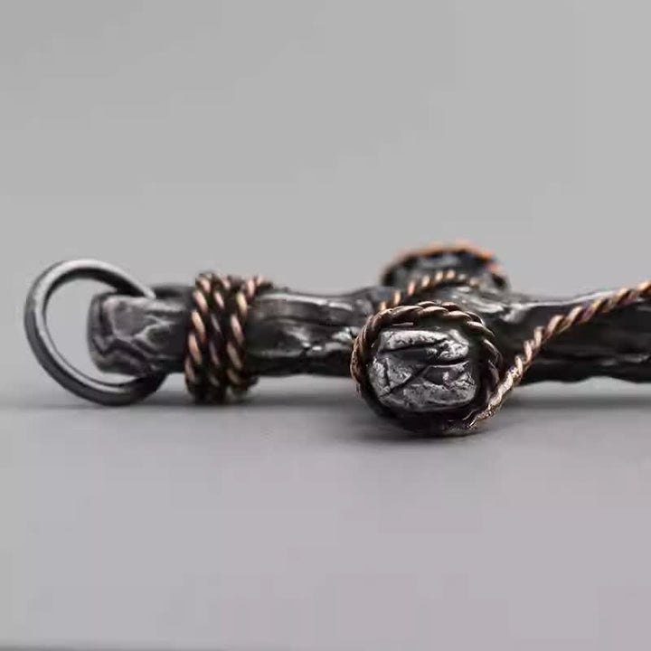 Christianartworkshop Exquisite Halskette mit Kruzifix- und Ankeranhänger, 925er Silber, zarter Stil - image 7