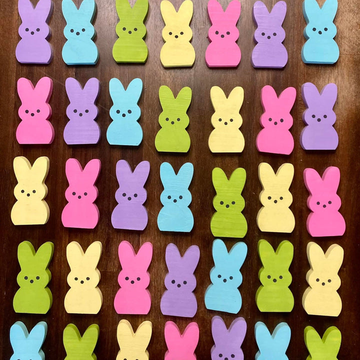Christianartworkshop 3-teiliges Set mit bunten Peeps-Dekorationen – bezauberndes Design für Ostern