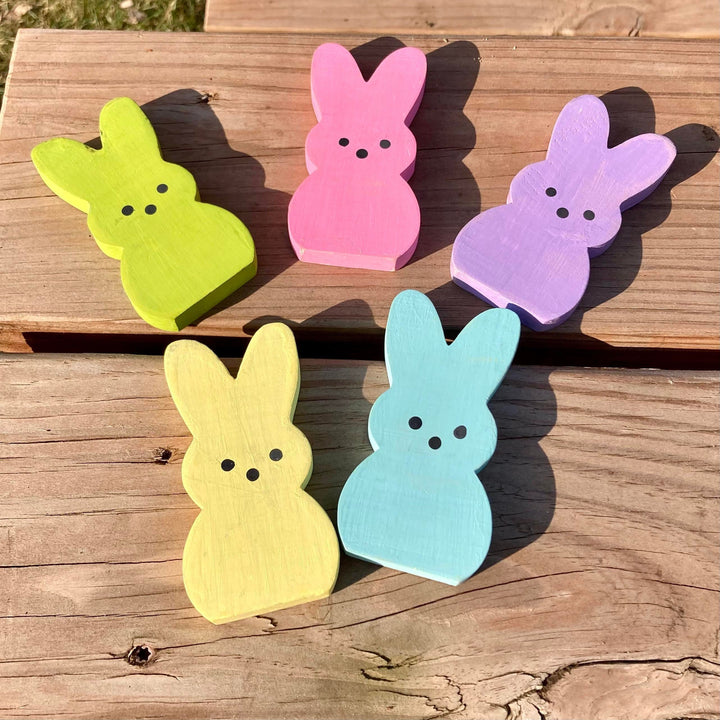 Christianartworkshop 3-teiliges Set mit bunten Peeps-Dekorationen – bezauberndes Design für Ostern