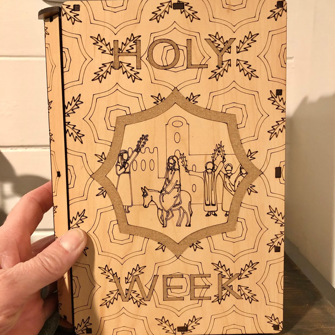 Christianartworkshop Holz-Osterpuzzle-Set „Das Leben Jesu“ – Eine Reise durch sein Leben