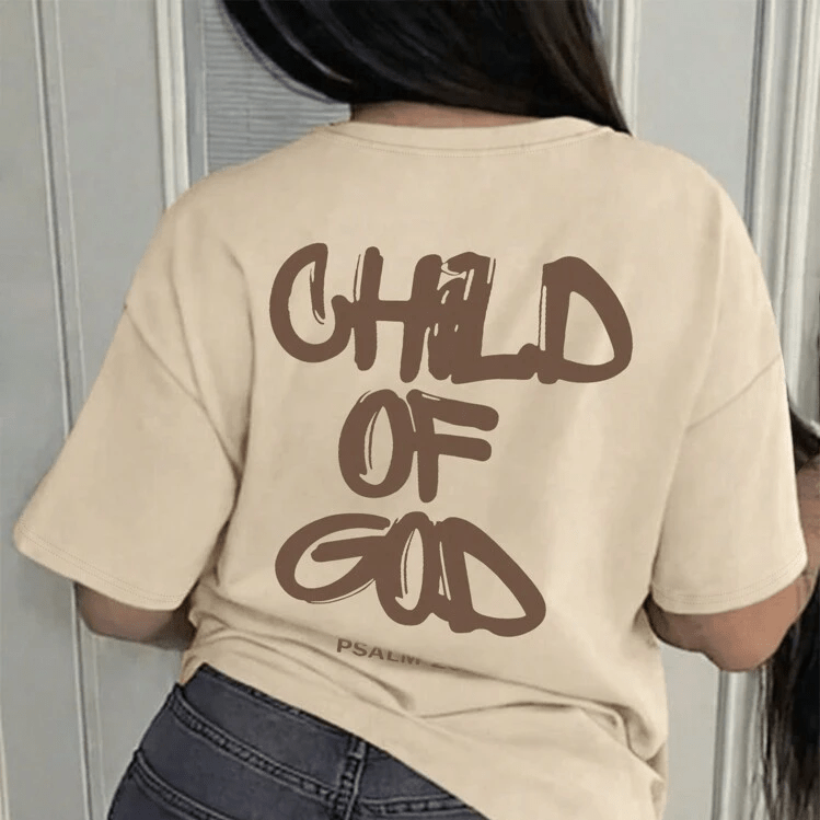 Christianartworkshop Kind Gottes Baumwoll-T-Shirt für Erwachsene - image 8