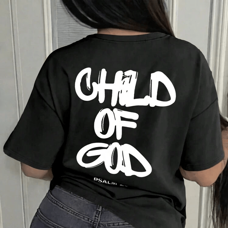 Christianartworkshop Kind Gottes Baumwoll-T-Shirt für Erwachsene - image 12