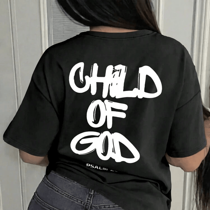 Christianartworkshop Kind Gottes Baumwoll-T-Shirt für Erwachsene - image 12