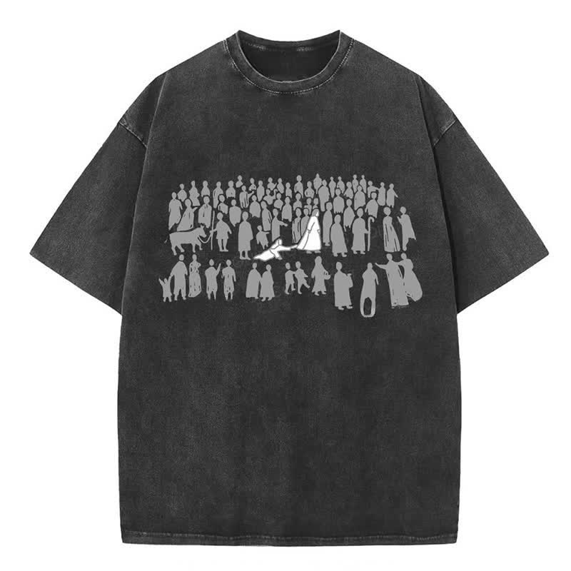Christianartworkshop – T-Shirt „By His Wounds“