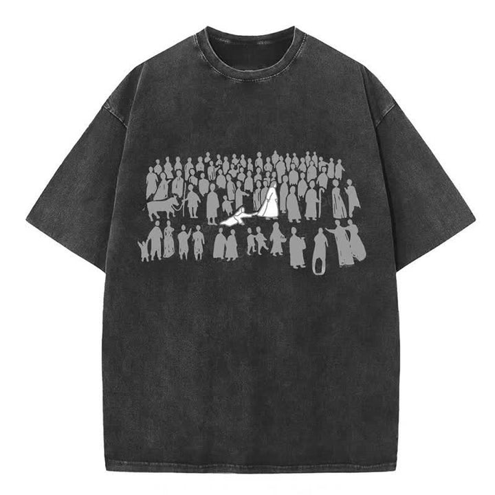 Christianartworkshop – T-Shirt „By His Wounds“