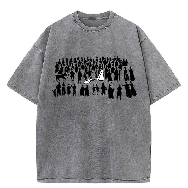 Christianartworkshop – T-Shirt „By His Wounds“