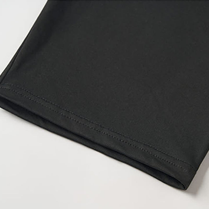 Christianartworkshop – Lockere schwarze Shorts mit Glaubenskreuz